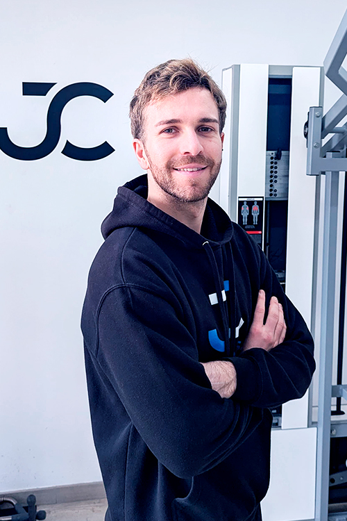 arnau Jordi Crosas, preparador físic.
